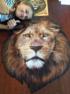 I Am Lion Big Cats Shaped Puzzle