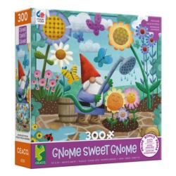 A Gnome's Garden Oversized Puzzle Flower & Garden Jigsaw Puzzle