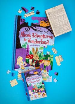 Alice in Wonderland Double Sided Puzzle Fantasy Jigsaw Puzzle