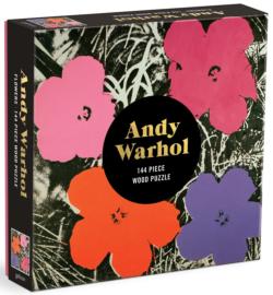 Andy Warhol Flowers Wooden Puzzle Flower & Garden Jigsaw Puzzle