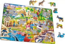 An Exciting Day at the Zoo Animals Tray Puzzle