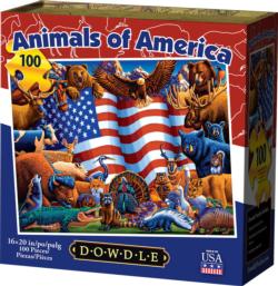Animals of America Animals Jigsaw Puzzle