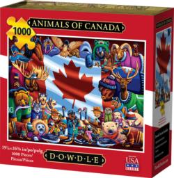 Animals of Canada Animals Jigsaw Puzzle