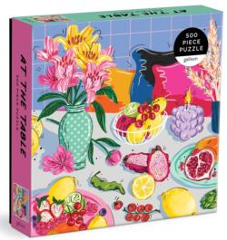 At the Table - Scratch and Dent Flower & Garden Jigsaw Puzzle