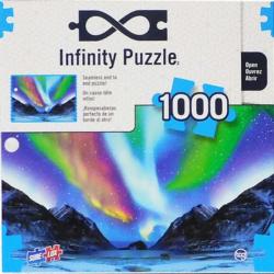 Aurora Mountain Jigsaw Puzzle
