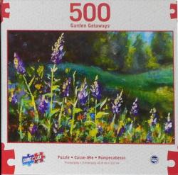 Beautiful Purple Flowers Fine Art Jigsaw Puzzle