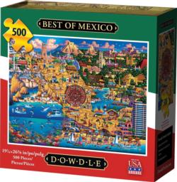 Best of Mexico Maps & Geography Jigsaw Puzzle