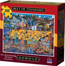 Best of Tennessee Maps & Geography Jigsaw Puzzle