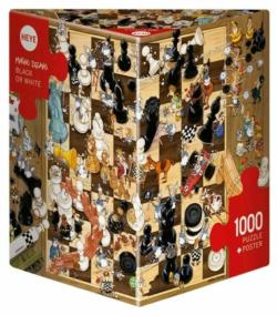 Black or White Humor Jigsaw Puzzle