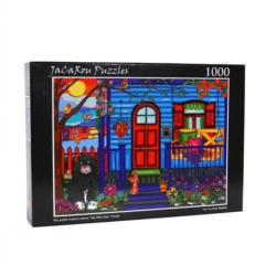 My Little Blue House Dogs Jigsaw Puzzle