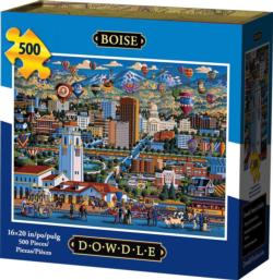 Boise - Scratch and Dent Train Jigsaw Puzzle