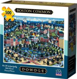 Boston Commons United States Jigsaw Puzzle