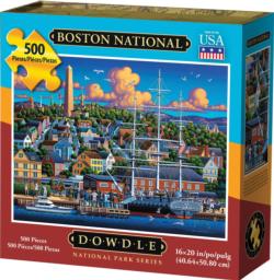 Boston National Historic Park Boat Jigsaw Puzzle