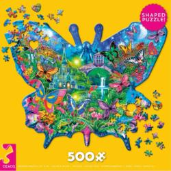 Butterfly Castle Shaped Puzzle