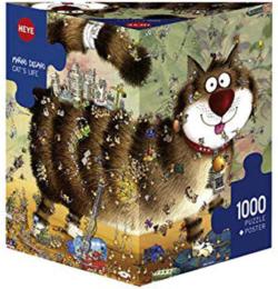 Cat's Life Cats Jigsaw Puzzle