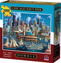 Chicago Navy Pier Chicago Jigsaw Puzzle
