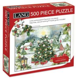 Christmas Tree by Susan Winget Christmas Jigsaw Puzzle