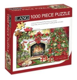 Christmas Warmth Dogs Jigsaw Puzzle