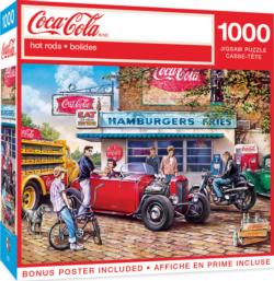 Coca-Cola Hot Rods Car Jigsaw Puzzle