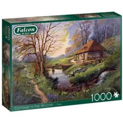 Cottage in the Woods Forest Jigsaw Puzzle