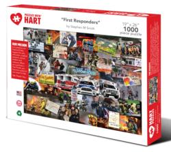 First Responders by Steve Smith Patriotic Jigsaw Puzzle
