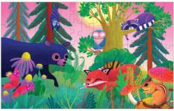 Forest Day & Night Lenticular Puzzle Forest Animal Jigsaw Puzzle