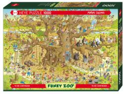 Monkey Habitat Humor Jigsaw Puzzle