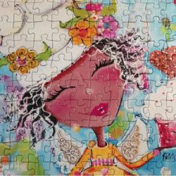 Gateau Des Anges by Colette Falardeau Flower & Garden Jigsaw Puzzle