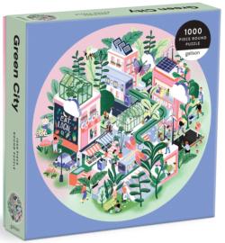 Green City Flower & Garden Jigsaw Puzzle
