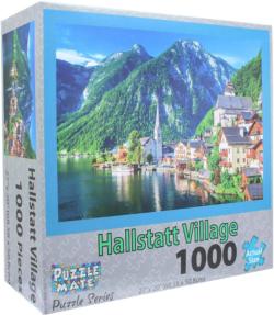 Hallstatt Village Mountain Jigsaw Puzzle