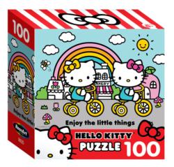 Hello Kitty and Mimmy Cats Jigsaw Puzzle