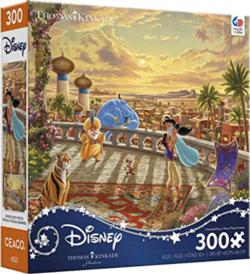 Jasmine Dancing in the Desert Sun Oversized Puzzle Disney Jigsaw Puzzle