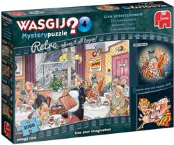 Wasgij Retro Mystery 4: Live Entertainment Humor Jigsaw Puzzle