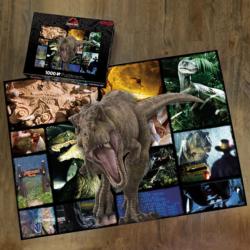 Jurassic Park Collage Dinosaurs Jigsaw Puzzle