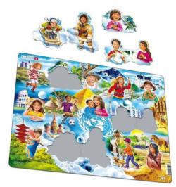 Children Of The World People Tray Puzzle