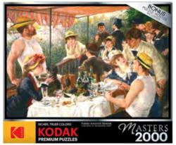 Luncheon of the Boating Party by Auguste Renoir Fine Art Jigsaw Puzzle