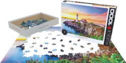 Maine Lighthouse Lighthouse Jigsaw Puzzle