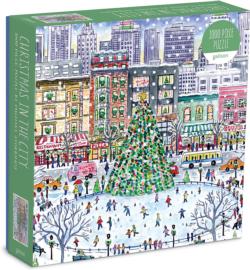 Christmas in the City Winter Jigsaw Puzzle