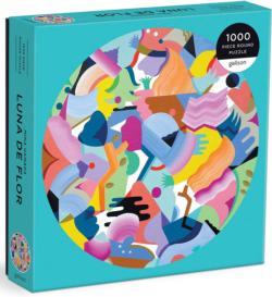 Mina Hamada Luna de Flor Abstract Jigsaw Puzzle