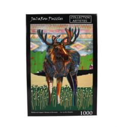 Moose on the Loose Forest Animal Jigsaw Puzzle
