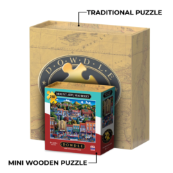 Mt Airy, Mayberry Mini Puzzle Nostalgic & Retro Jigsaw Puzzle