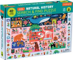 Natural History Museum Search & Find Puzzle Animals Hidden Images