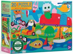 Pets in Motion Animals Jigsaw Puzzle