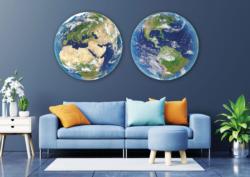 Planet Earth Round Puzzle Multi-Pack Maps & Geography Jigsaw Puzzle