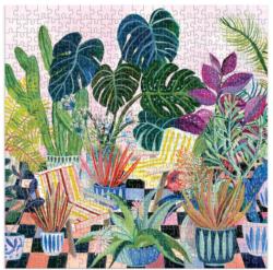 Potted Flower & Garden Jigsaw Puzzle