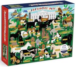 Presidents Pets Animals Jigsaw Puzzle