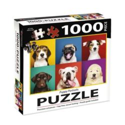 Puppy Portraits Animals Jigsaw Puzzle