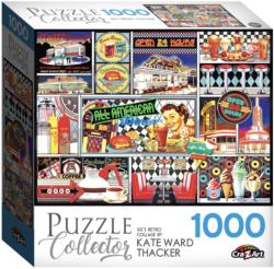 50's Retro Collage Food and Drink Jigsaw Puzzle