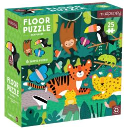 Rainforest Floor Puzzle Forest Animal Jigsaw Puzzle