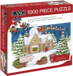 Santa's Workshop Christmas Jigsaw Puzzle